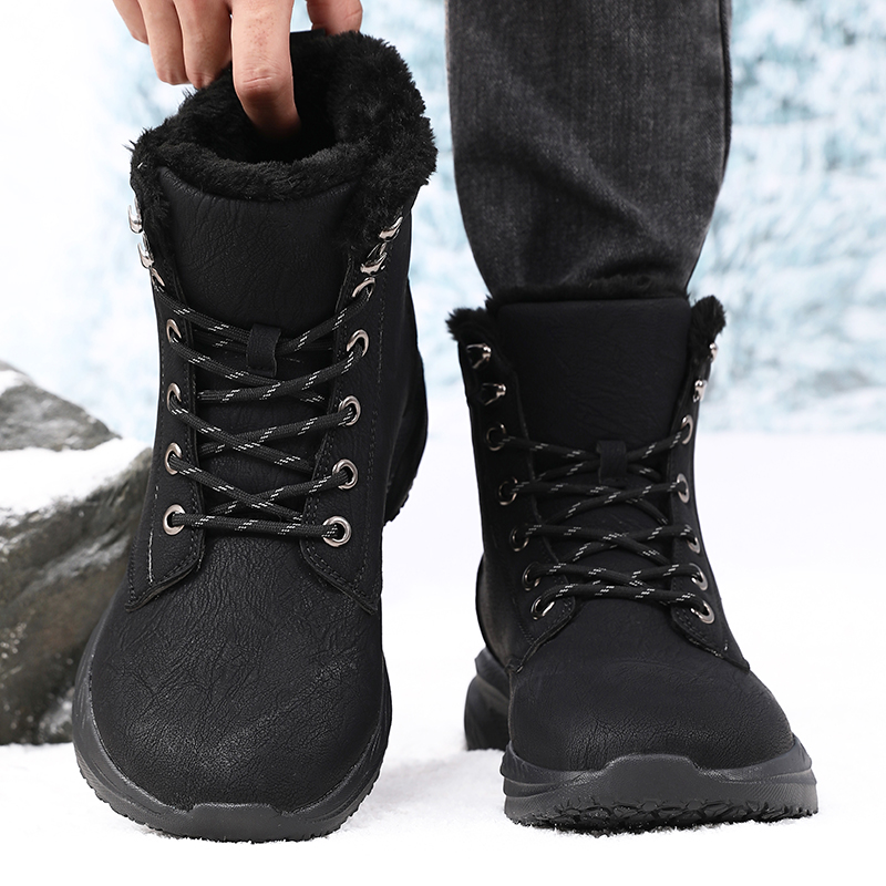 Men'S Fashion Hiking Boots - Männer Winter Schnee Stiefel für Wasserdichte