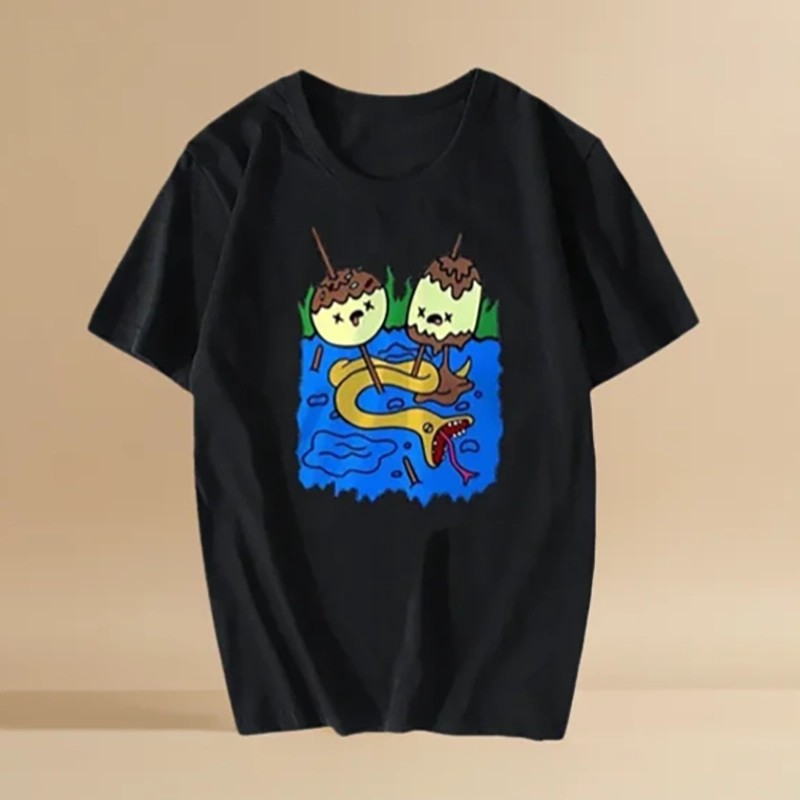 Mens Fashion In The 90S - Rock Chewing Princess Lässiges Damen-T-Shirt Lustiges