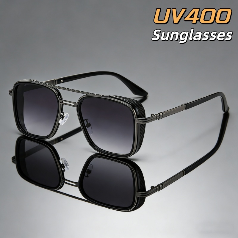 Men'S Fashion Glasses 2026 - Retro Ovale Sonnenbrille für Herren Hochwertige