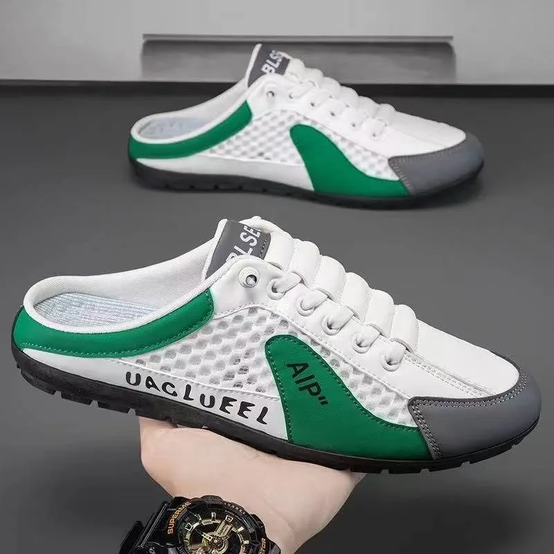 Mens Fashion Chinos - Männer Mode Weichen sohlen Halbe Hausschuhe
