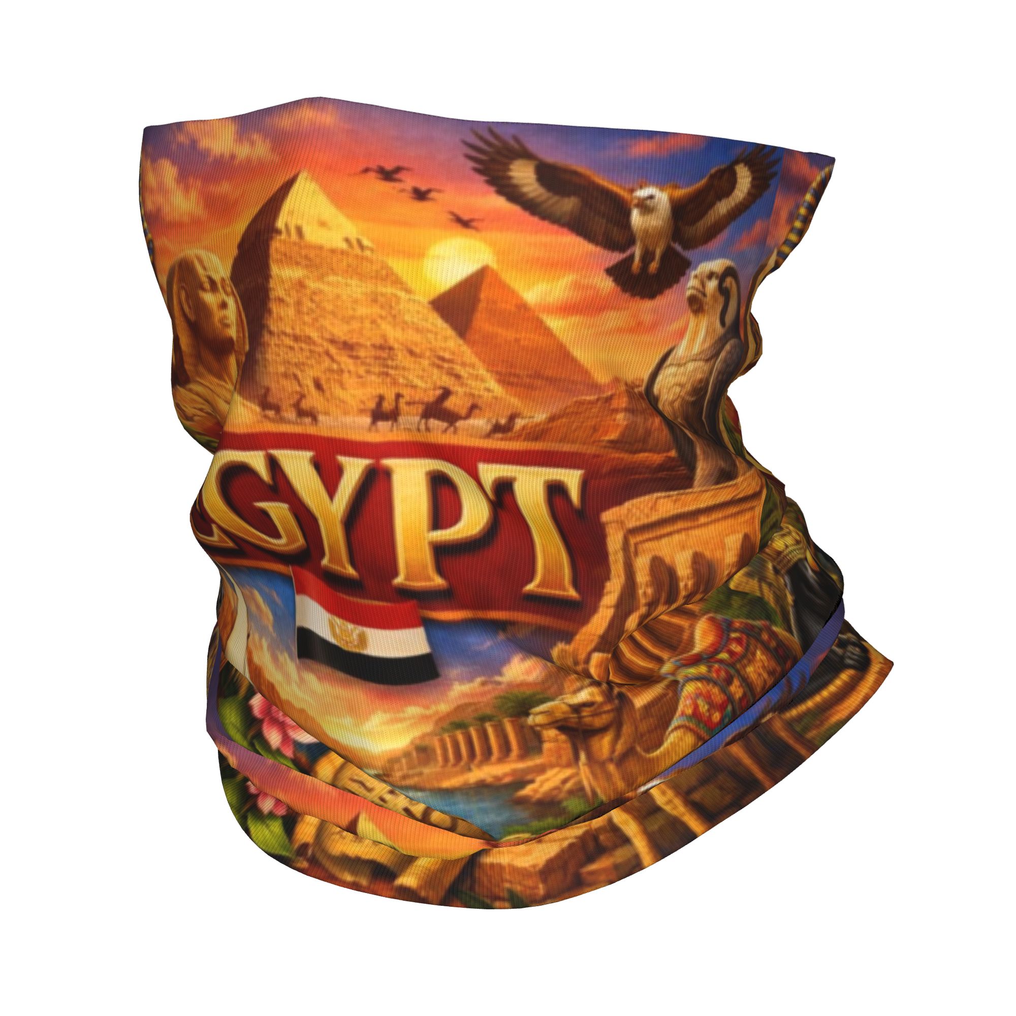 Men Fashion Egypt - The Sphinx of Egypt Bandana-Halstuch, bedruckter