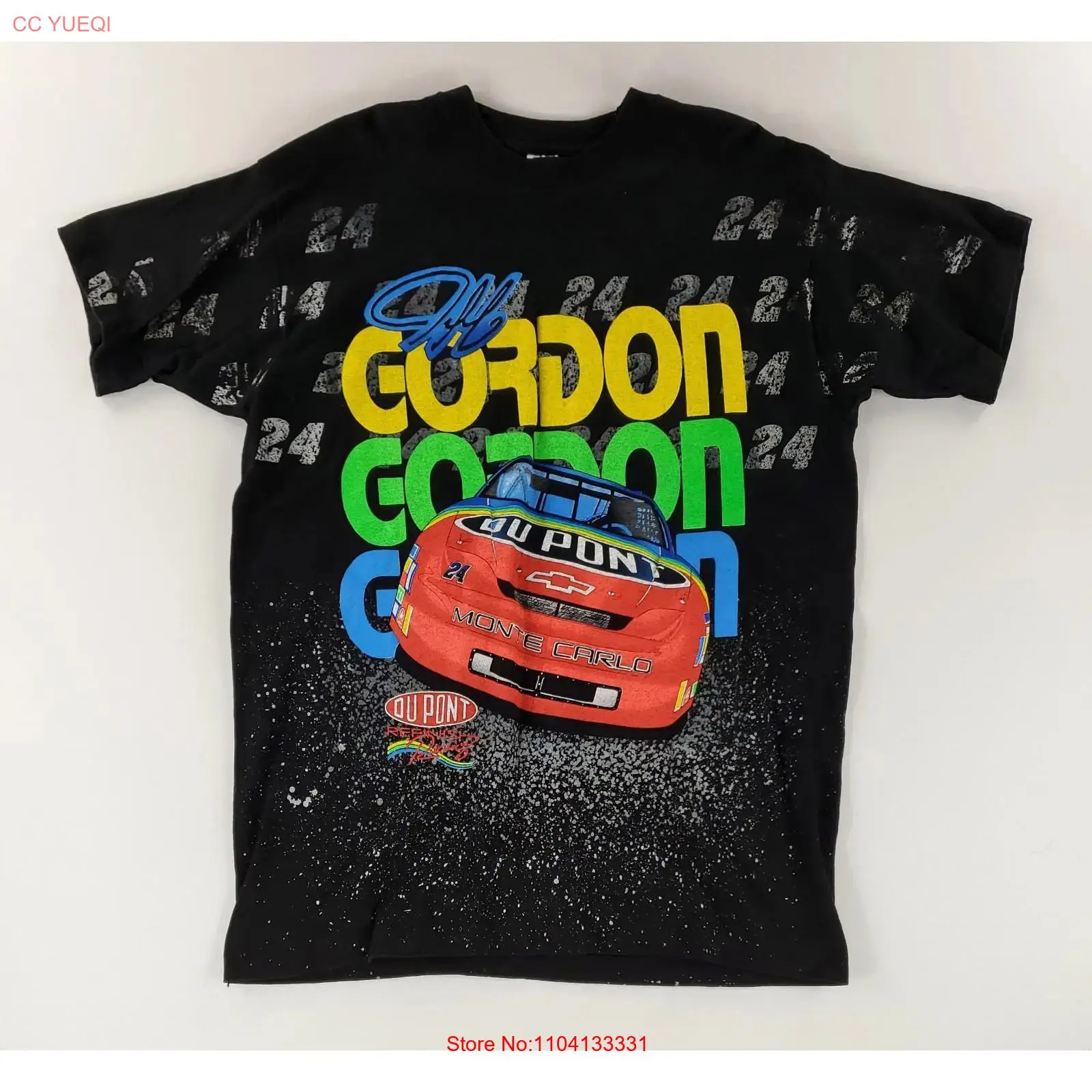 Mens Fashion In The 90S - Jeff Gordon T-Shirt VTG 90er Jahre