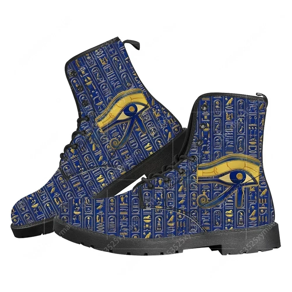 Men Fashion Egypt - Horus, ägyptischer Gott, Auge Ägyptens, Freizeitstiefel