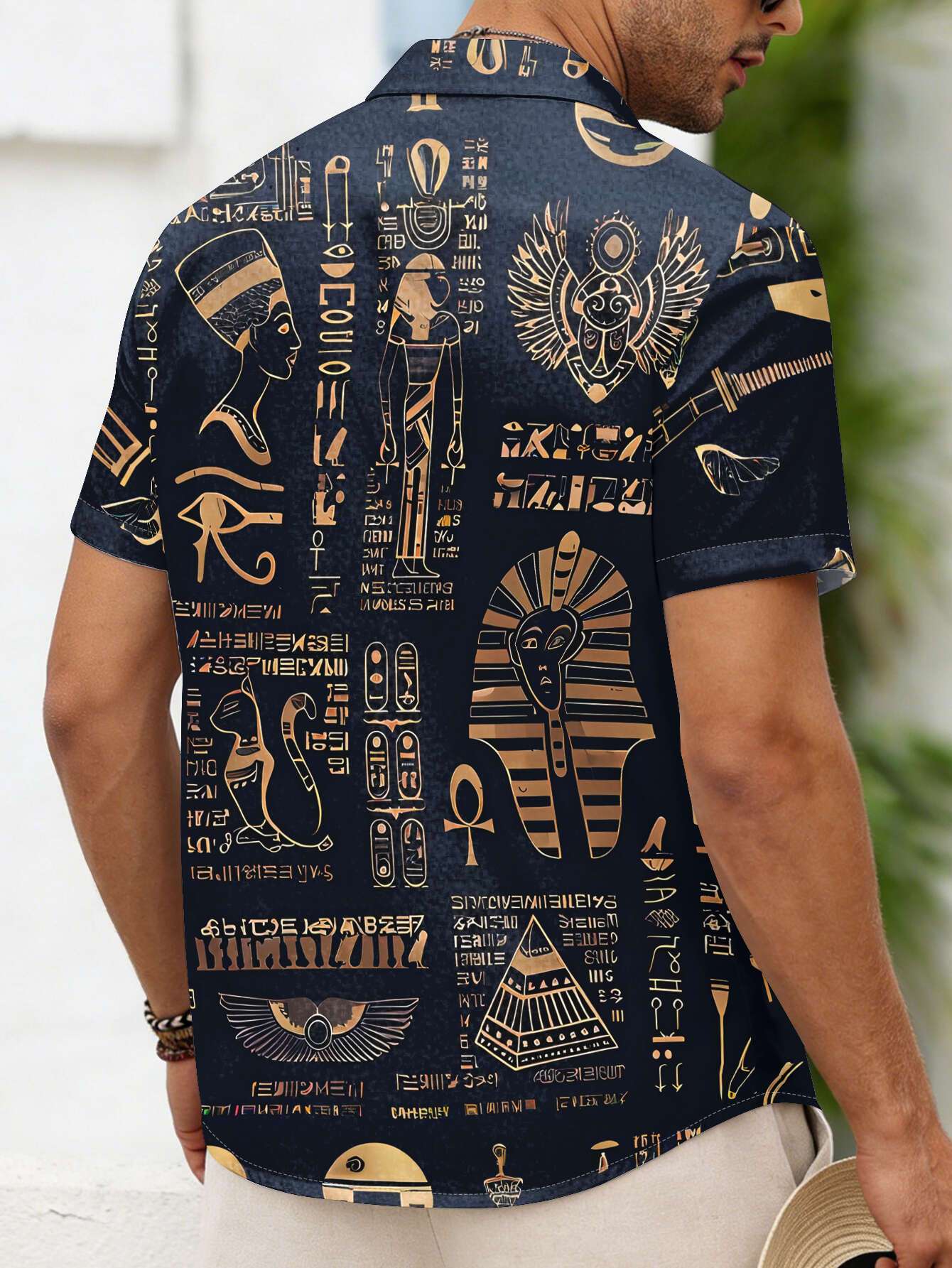 Vintage Ägypten-Symbol Pharao- – Men Fashion Egypt Bewertung und Preis