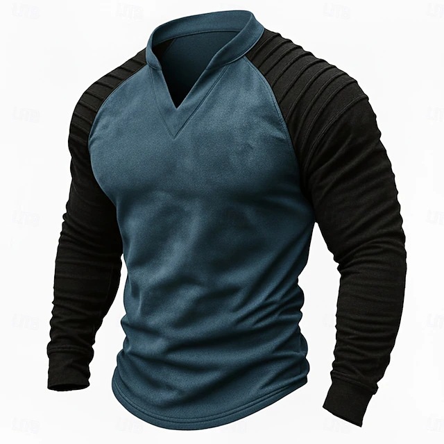 Vintage Distressed Henley Ragl – Men Fashion Vintage Bewertung und Preis