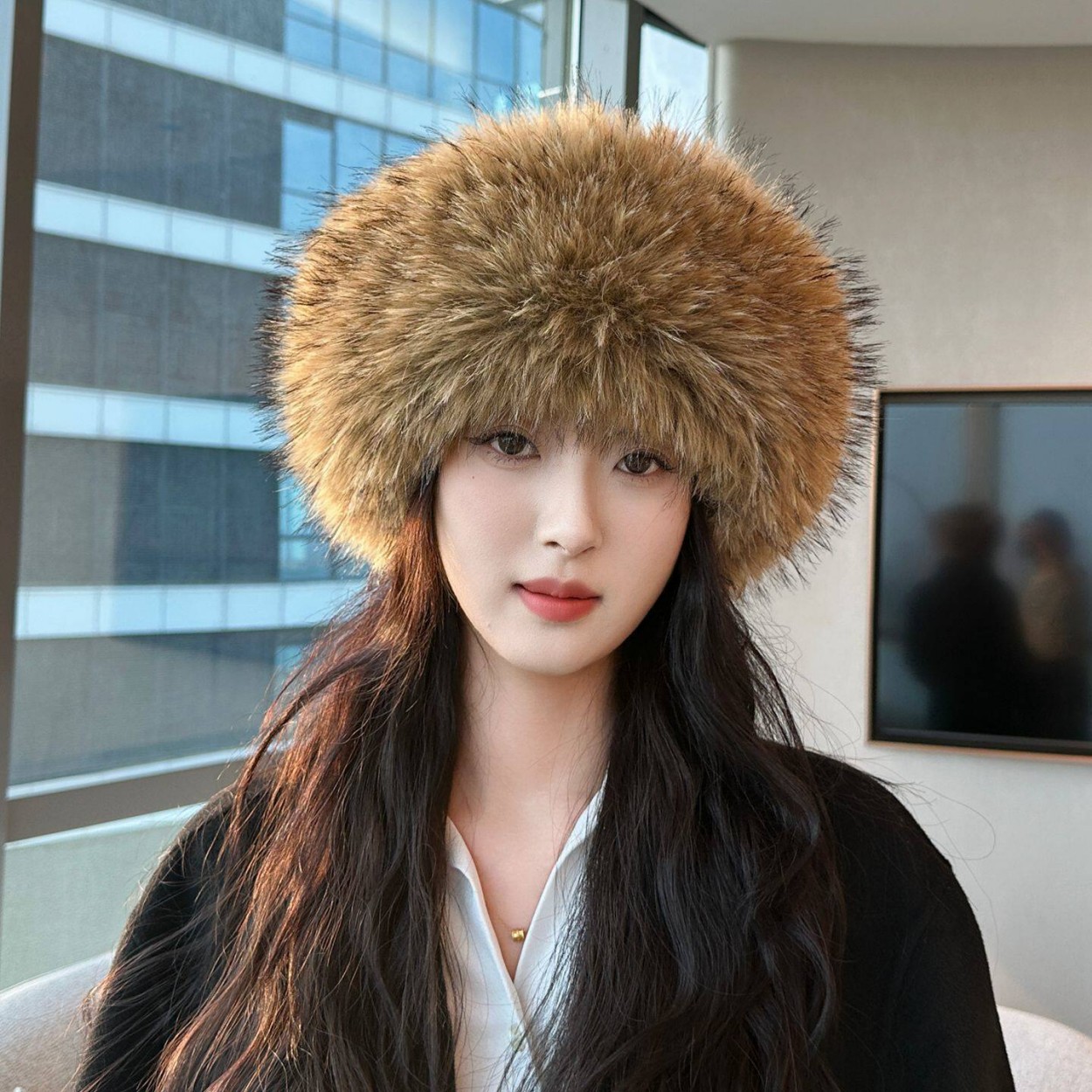 Weiche Plüsch-Kappe aus Kunstf – Beanie Winter Hat Bewertung und Preis