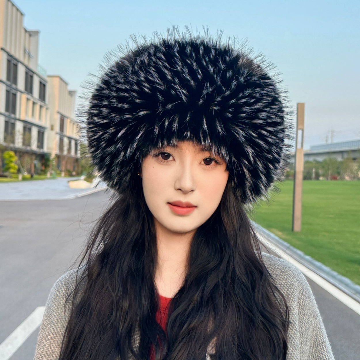 Weiche Plüsch-Kappe aus Kunstf – Beanie Winter Hat Bewertung und Preis