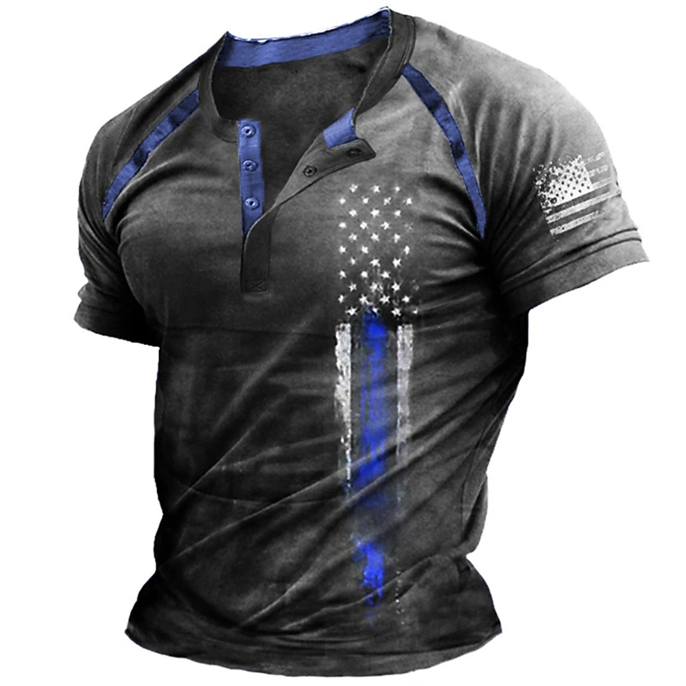 Lustiges 3D-amerikanische-Flag – Men Fashion Vintage Bewertung und Preis