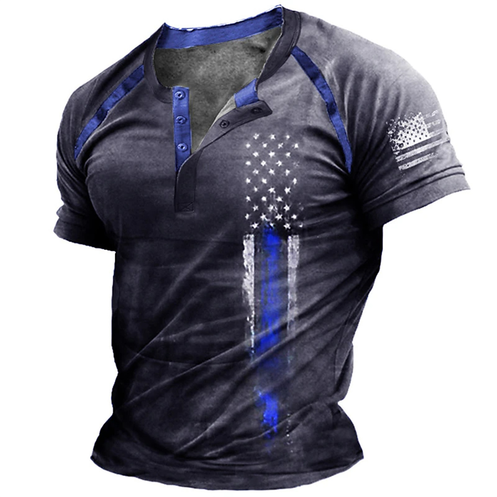 Lustiges 3D-amerikanische-Flag – Men Fashion Vintage Bewertung und Preis
