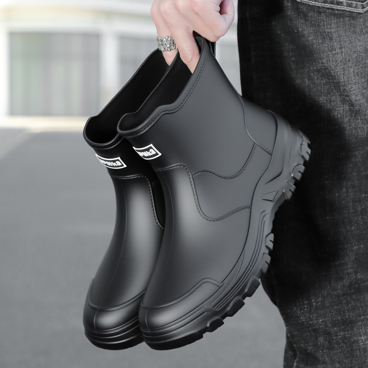 Modische neue Herren-Regenstie – Men'S Fashion Hiking Boots Bewertung und Preis