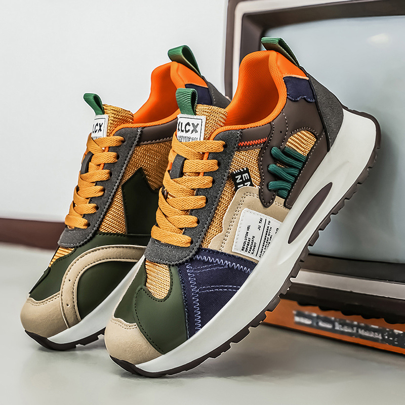 Herren-Sneaker im koreanischen – Men'S Fashion Hiking Boots Bewertung und Preis