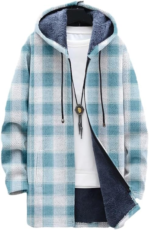 Herren-Cardigan mit Karomuster – Sherpa Jacket Fleece Bewertung und Preis