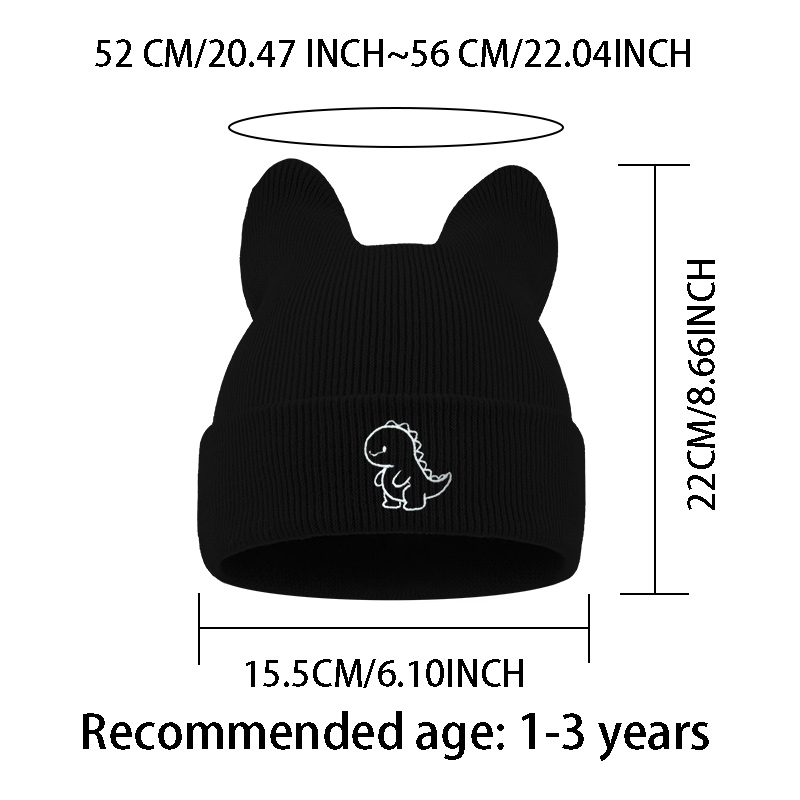 Strickmütze mit süßem Cartoon- – Beanie Winter Hat Bewertung und Preis
