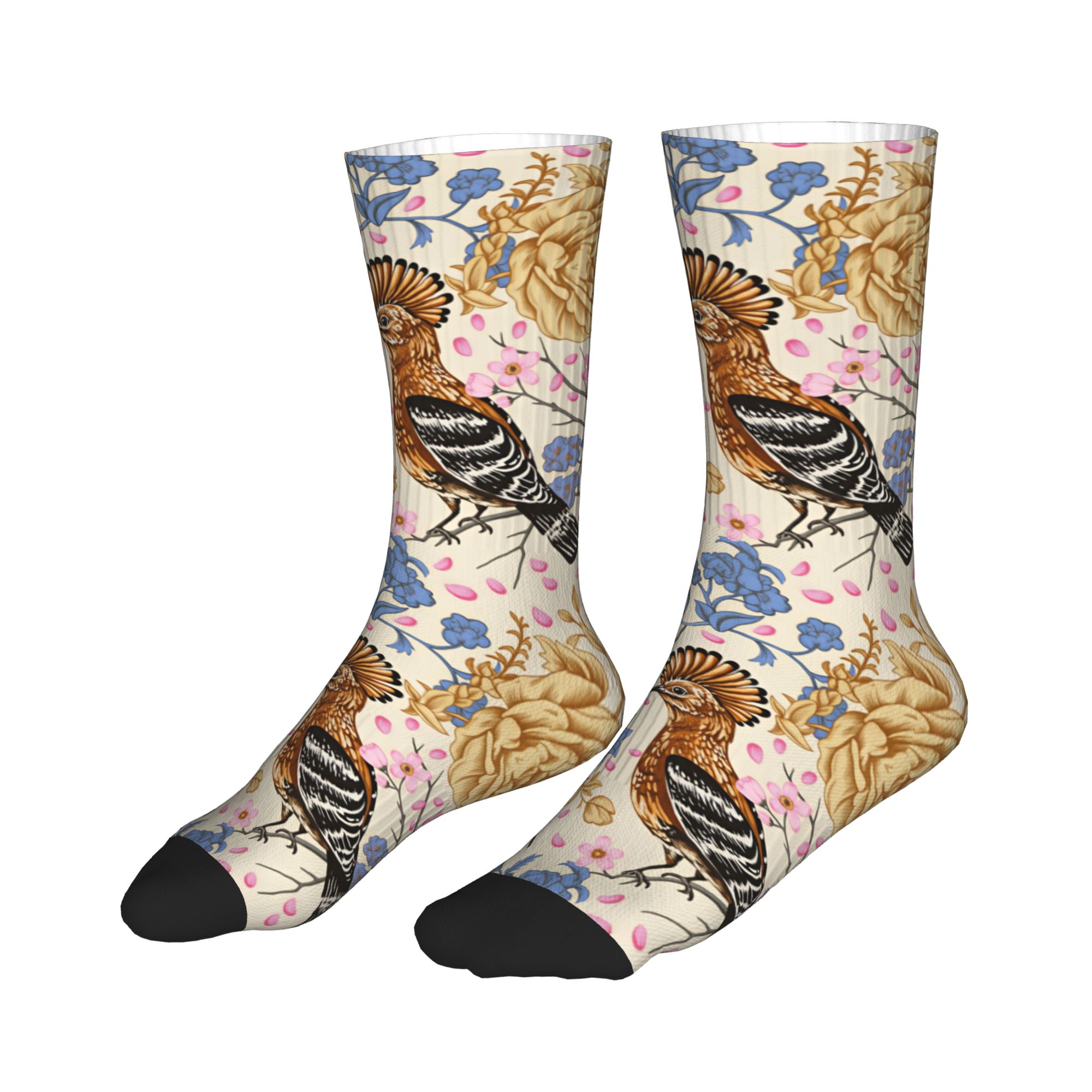 Hoopoe Bird Blue Peony Vintage – Men Fashion Vintage Bewertung und Preis